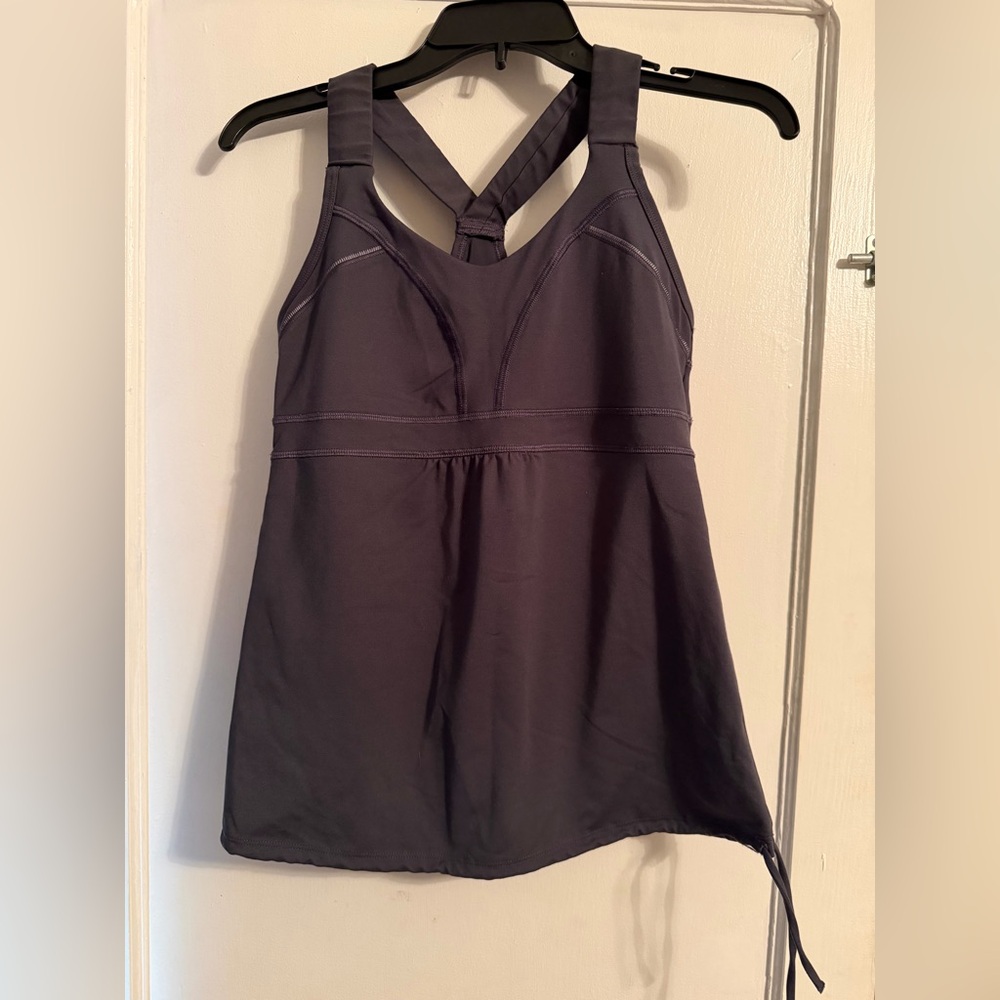 Athleta Charcoal Gray Tank Top